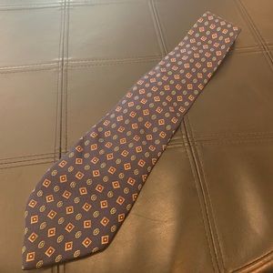 Tommy Hilfiger Blue Silk Tie